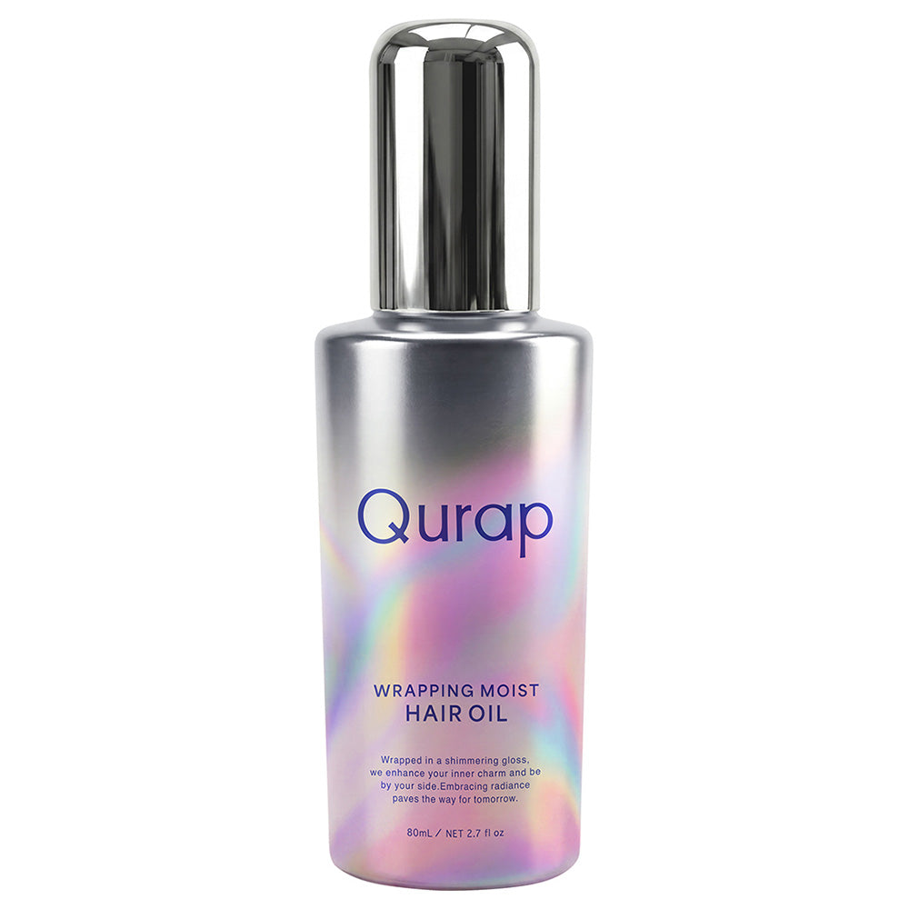 Qurap Wrapping Moist Hair Oil, 80ml