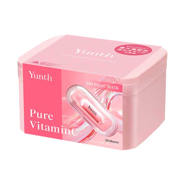 Yunth Fresh VC Sheet Mask Box, 28 Sheets