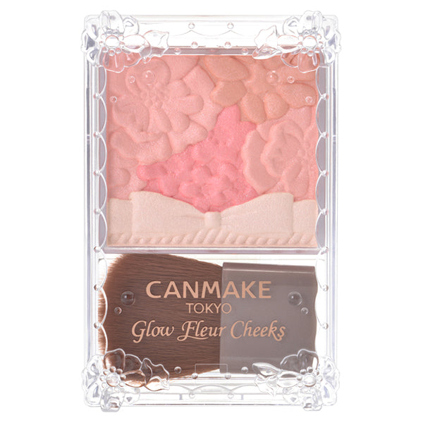 Canmake Glow Fleur Cheeks (01 Peach Fleur)
