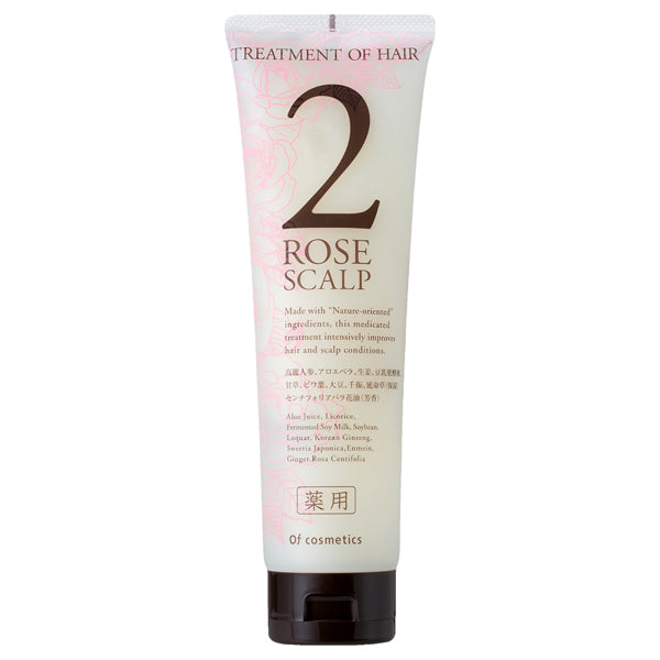 Of cosmetics Medicated Treatment of Hair 2-RO Scalp, 210g (Rose Bouquet)