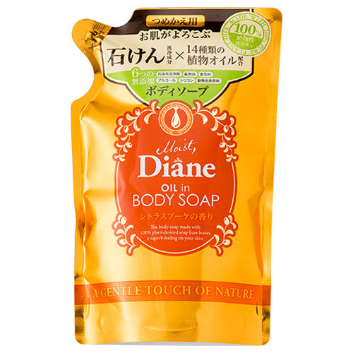 Moist Diane Oil-in Body Soap Refill, 400ml (Citrus Bouquet)