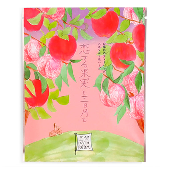 CHARLEY Fantasy Bathroom Bath Salt (Fruit in Love and the Crescent Moon), 30g