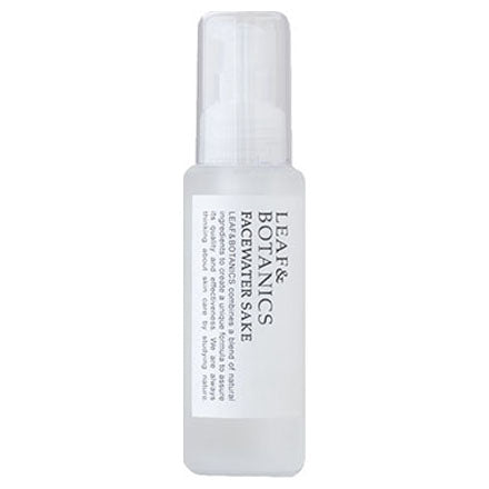 LEAF & BOTANICS Face Water Junmai Sake, 100ml