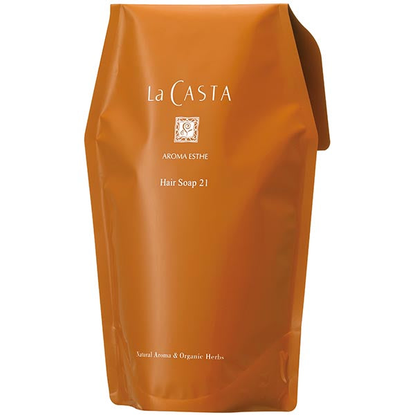 La Casta Aroma Esthe Hair Soap 21 Refill, 600ml