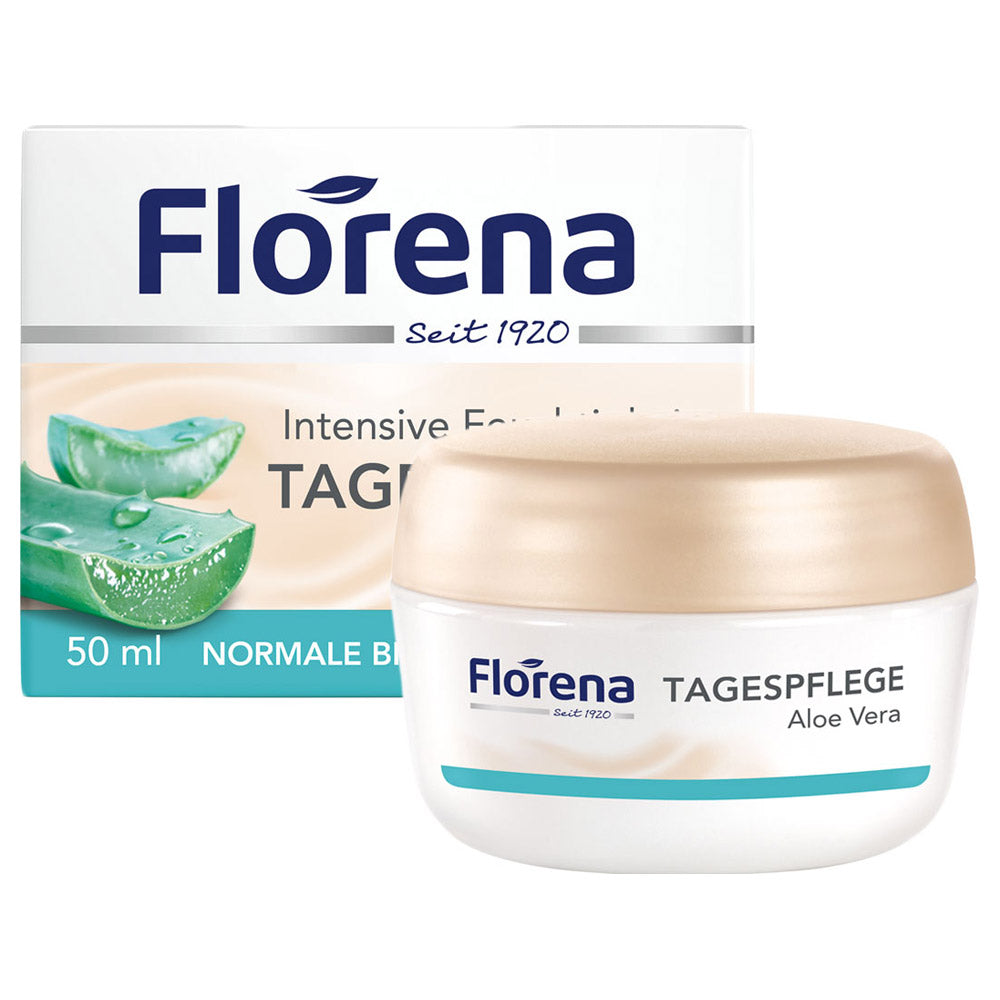 Florena Face Day Cream AV (Aloe Vera), 50ml
