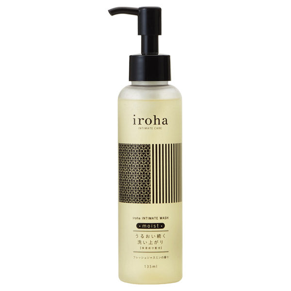 iroha INTIMATE WASH moist, 135ml, Fresh jasmine scent