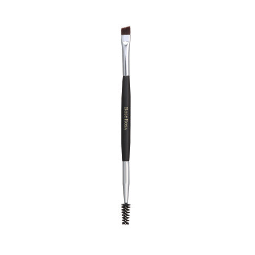 Double-ended eyebrow brush screw type