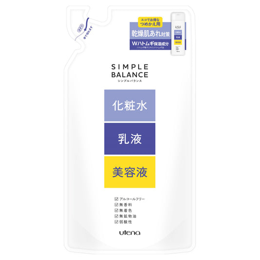 Simple Balance Hatomugi Lotion Refill, 200ml
