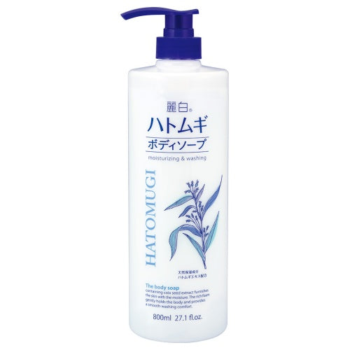 Reihaku Hatomugi Body Soap, 800ml
