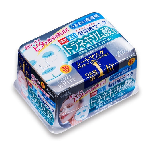 CLEAR TURN Essence Mask (Tranexamic Acid), 30 sheets
