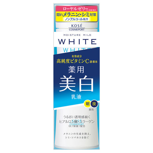 Moisture Mild White Milky Lotion, 140ml