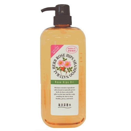 Jun Cosmetic Natural Herb Shampoo, 1000ml (Rosehip)