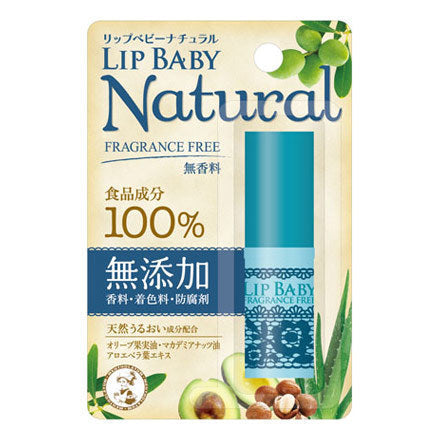 Mentholatum Lip Baby Natural (Unscented), 4g
