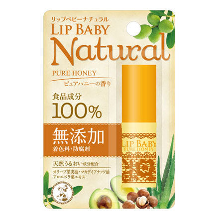 Mentholatum Lip Baby Natural (Pure Honey), 4g