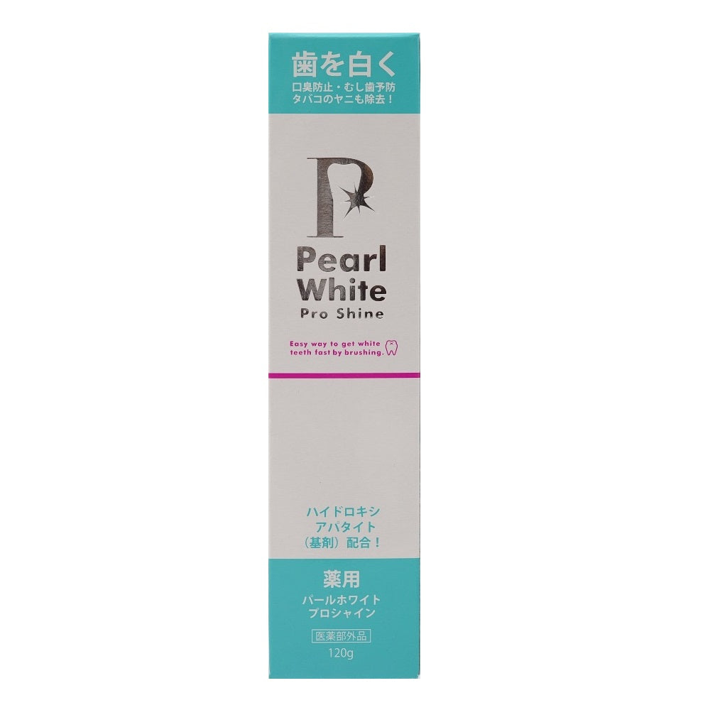 PearlWhite Medicated Pearl White Pro Shine, 120g