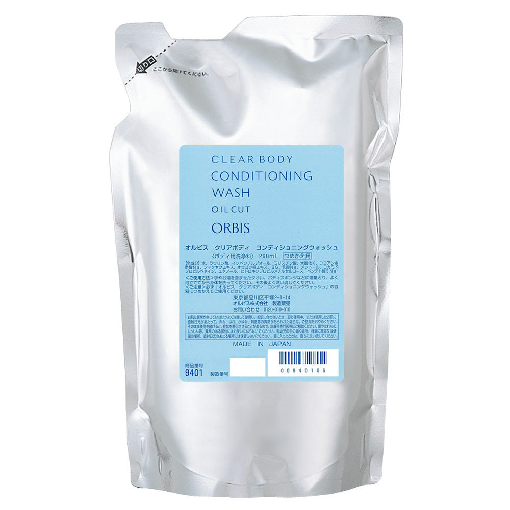 ORBIS Clear Body Conditioning Wash, Refill, 260ml