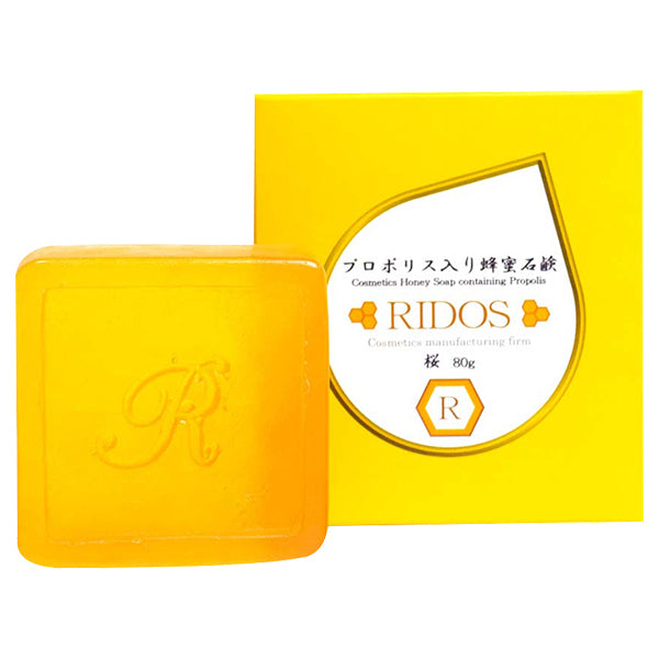 Propolis Honey Soap Sakura, 80g, Honey Scent