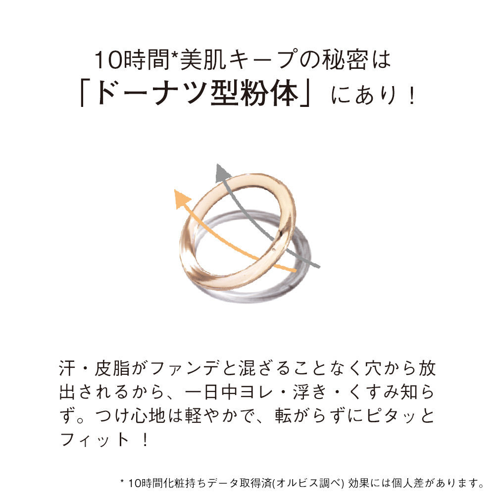 ORBIS Perfect UV Liquid Foundation, SPF50 PA++++, Natural 02: For average skin tones, 30ml