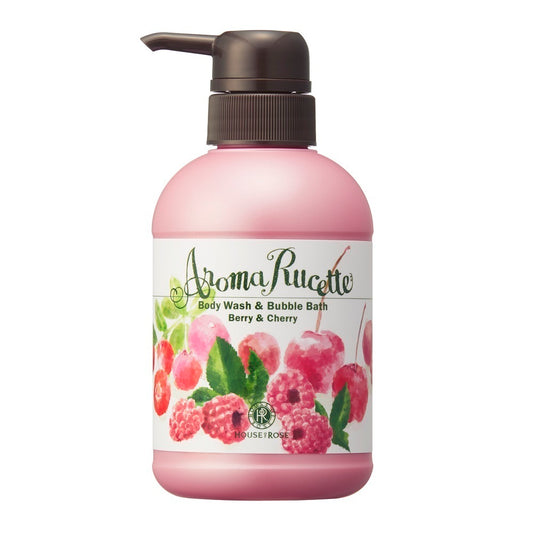 Aromatic Set Body Wash & Bubble Bath BR&CR, 350ml, Berry & Cherry Scent