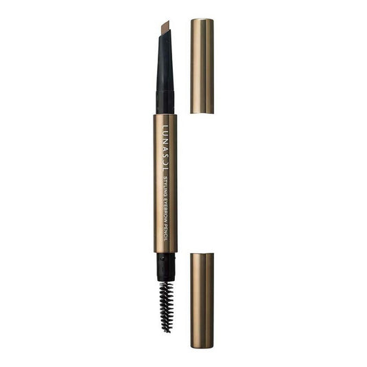 LUNASOL Styling Eyebrow Pencil (Flat), Refill, 02 Brown, 0.19g