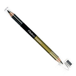 REIKO KAZKI 2WAY Pencil (Olive Brown & Black)