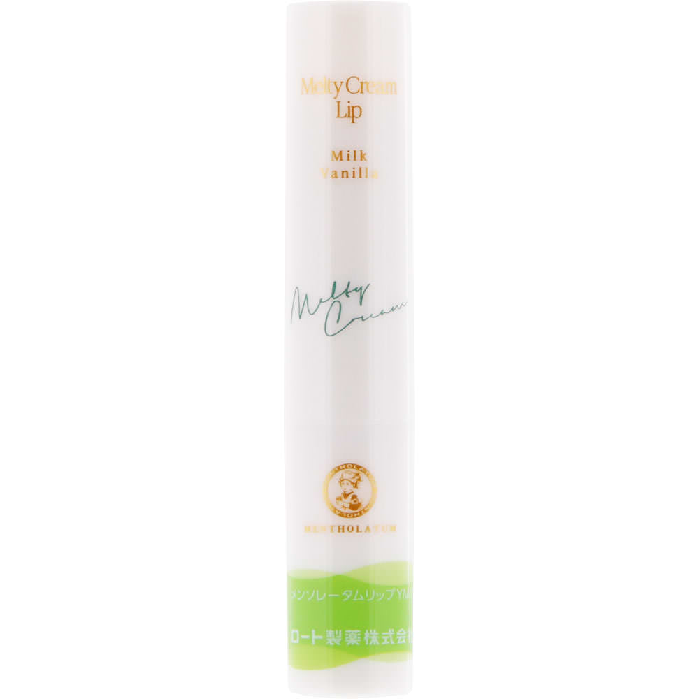 Mentholatum Melty Cream Lip Milk Vanilla, 2.4g