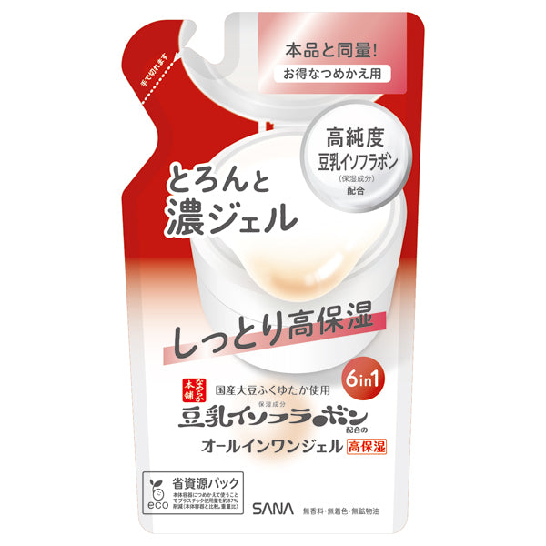 Nameraka Honpo Toron to Koi Gel Enrich Refill, 100g