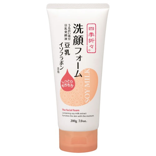 Shikioriori Soy Milk Isoflavone Facial Foam, 200g