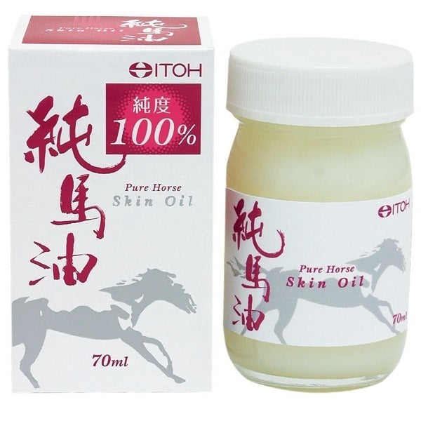 Ito Kanpo Pharmaceutical Pure Horse Oil, 70ml