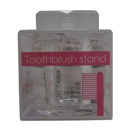 Life Range 3-06C Toothbrush Stand (Clear)