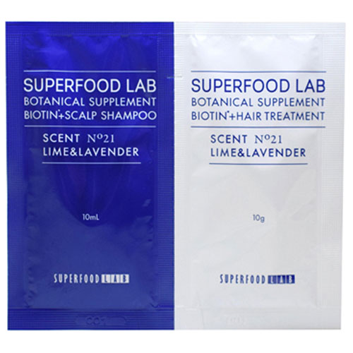 SUPERFOOD LAB BT+ Scalp Shampoo & Treatment Trial Set