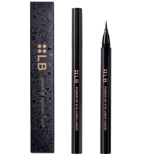 Power of Eyeliner Liquid, 001 Jet Black, 0.6ml (1 bottle)