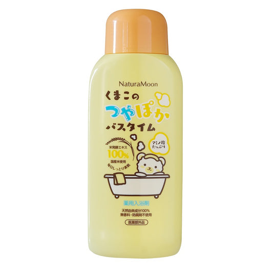 Natura Moon Kumako Tsuya Poka Bath Time Medicated Bath Additive, 600ml