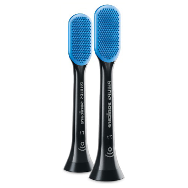 Philips Sonicare TongueCare+ Brush Heads HX8072/11 (Black)