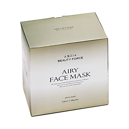 Axxzia Beauty Force Airy Face Mask, 28 Sheets