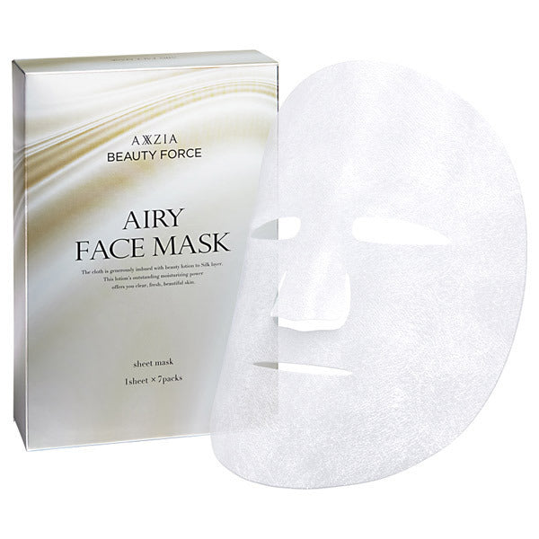 BEAUTY FORCE AIRY FACE MASK, Main unit, 7 sheets