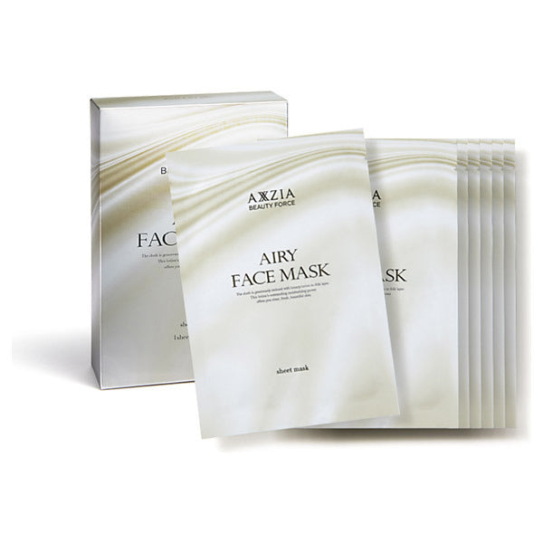 AXXZIA BEAUTY FORCE AIRY FACE MASK, 7 sheets