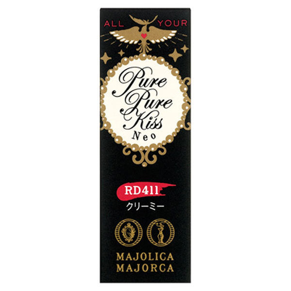 MAJOLICA MAJORCA Pure Pure Kiss NEO, RD411 Creamy, 2.3g