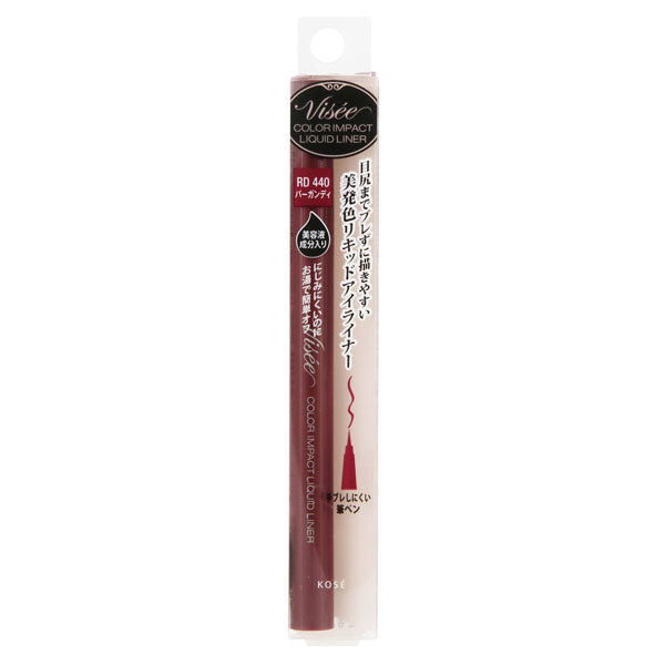 VISEE Riche Color Impact Liquid Liner, RD440 (Burgundy)