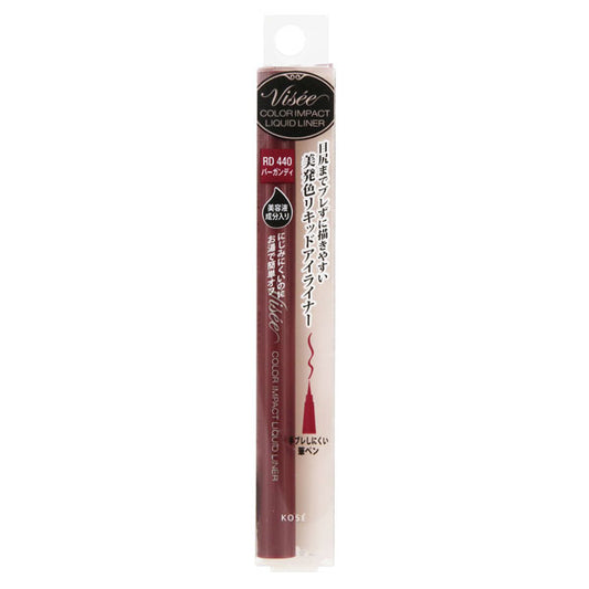 VISEE Riche Color Impact Liquid Liner, RD440 (Burgundy)