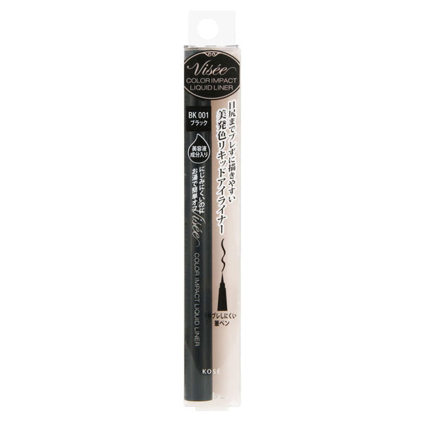 VISEE Riche Color Impact Liquid Liner, BK001 (Black)