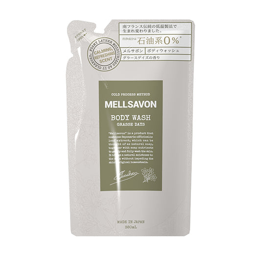 Mellsavon Body Wash Grasse Days Refill (Grasse Days), 380ml