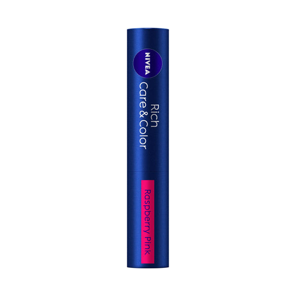 NIVEA Rich care & color lip, SPF20 PA++, Raspberry pink