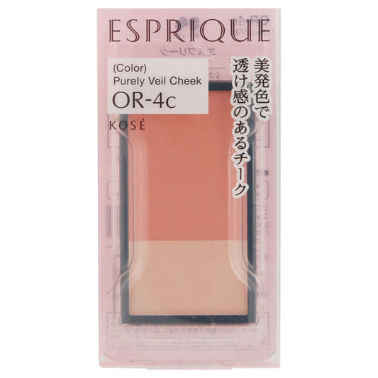 ESPRIQUE Purely Veil Cheek Refill (OR-4c Orange)