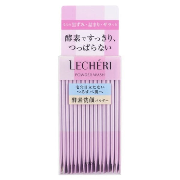 LECHERI Enzyme Cleansing Powder, 32 packets