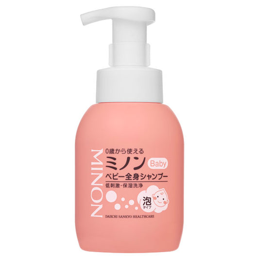 Minon Baby Body Shampoo, 350ml, Fragrance-free