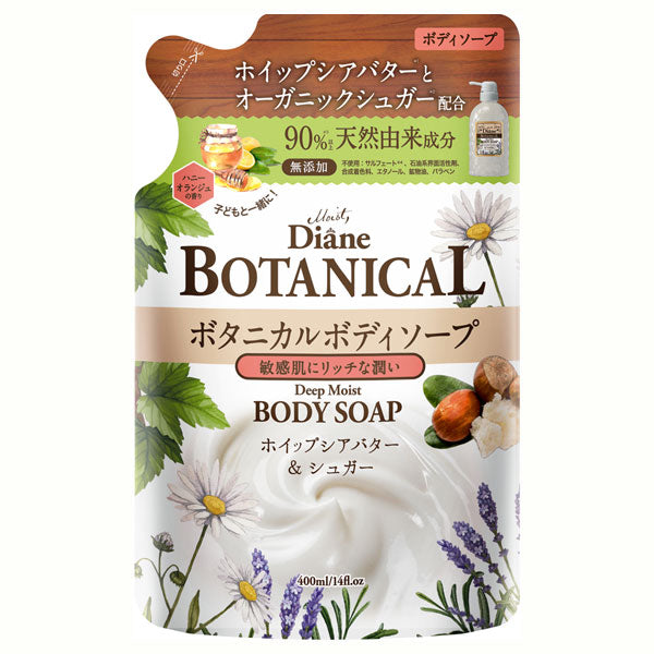 Moist Diane Botanical Body Soap Deep Moist Refill, 400ml