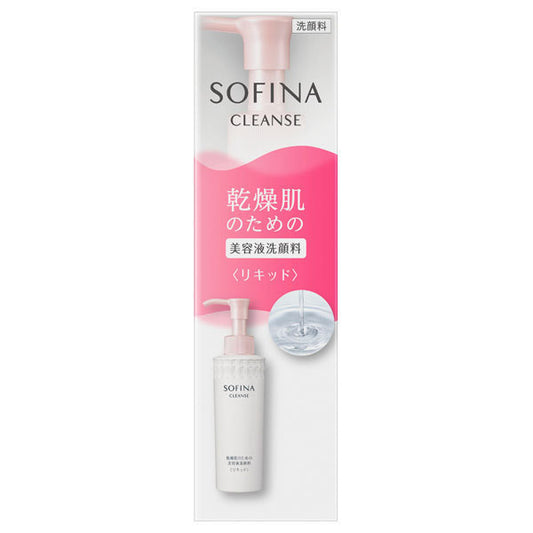 Sofina Liquid Facial Cleanser for Dry Skin (Subtle Floral)