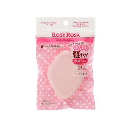 Rosy Rosa Chiffon Touch Sponge N Diamond Shape