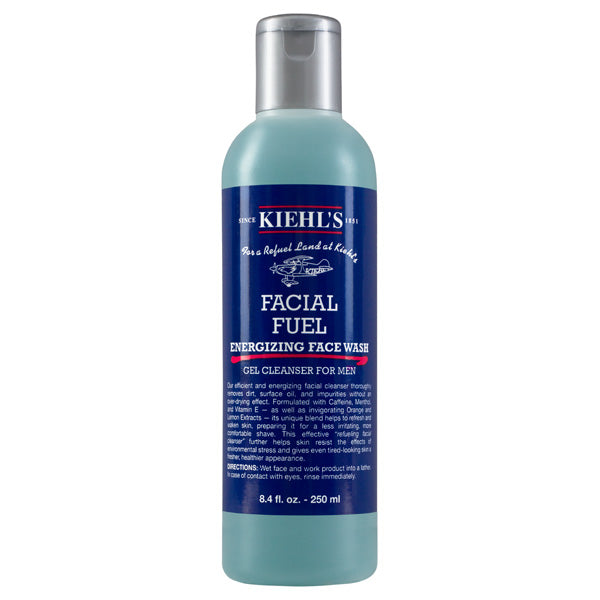 Kiehl’s Facial Fuel Gel Cleanser for Men, 250ml